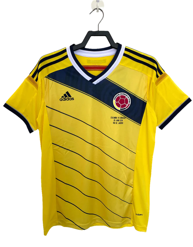 Colombia 2014 I Home Jersey - Retro Version