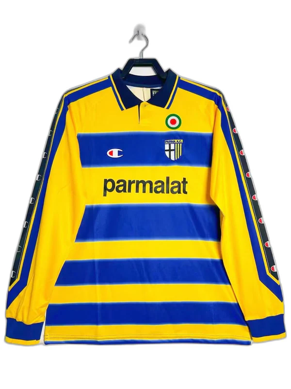 Parma 99/00 I Home Jersey - Long Sleeve Retro Version
