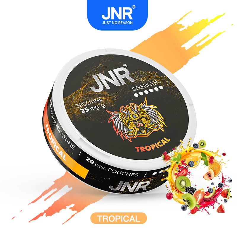 Tropical -JNR Nicotine Pouches 25mg Nic