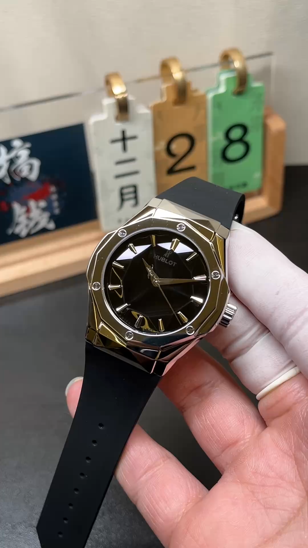1:1 Clone Hublot Classic Fusion Orlinski Titanium 550.NS.1800.RX.ORL19
