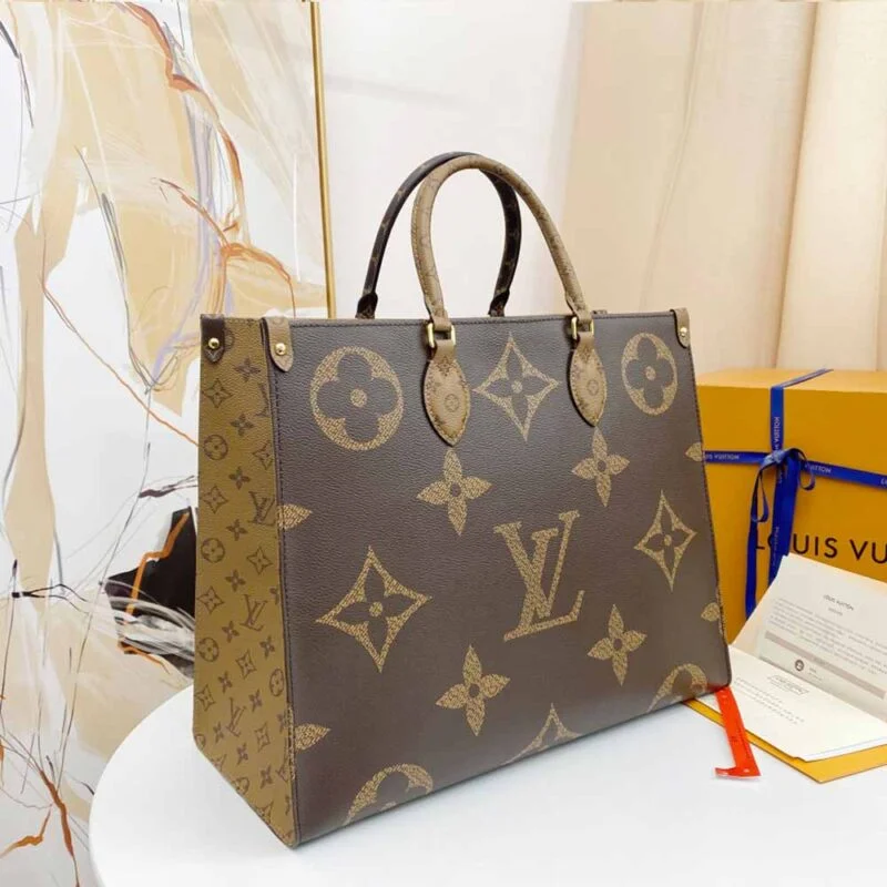Louis Vuitton Onthego Gm-M45320 41Cm Blk/Blue/Red