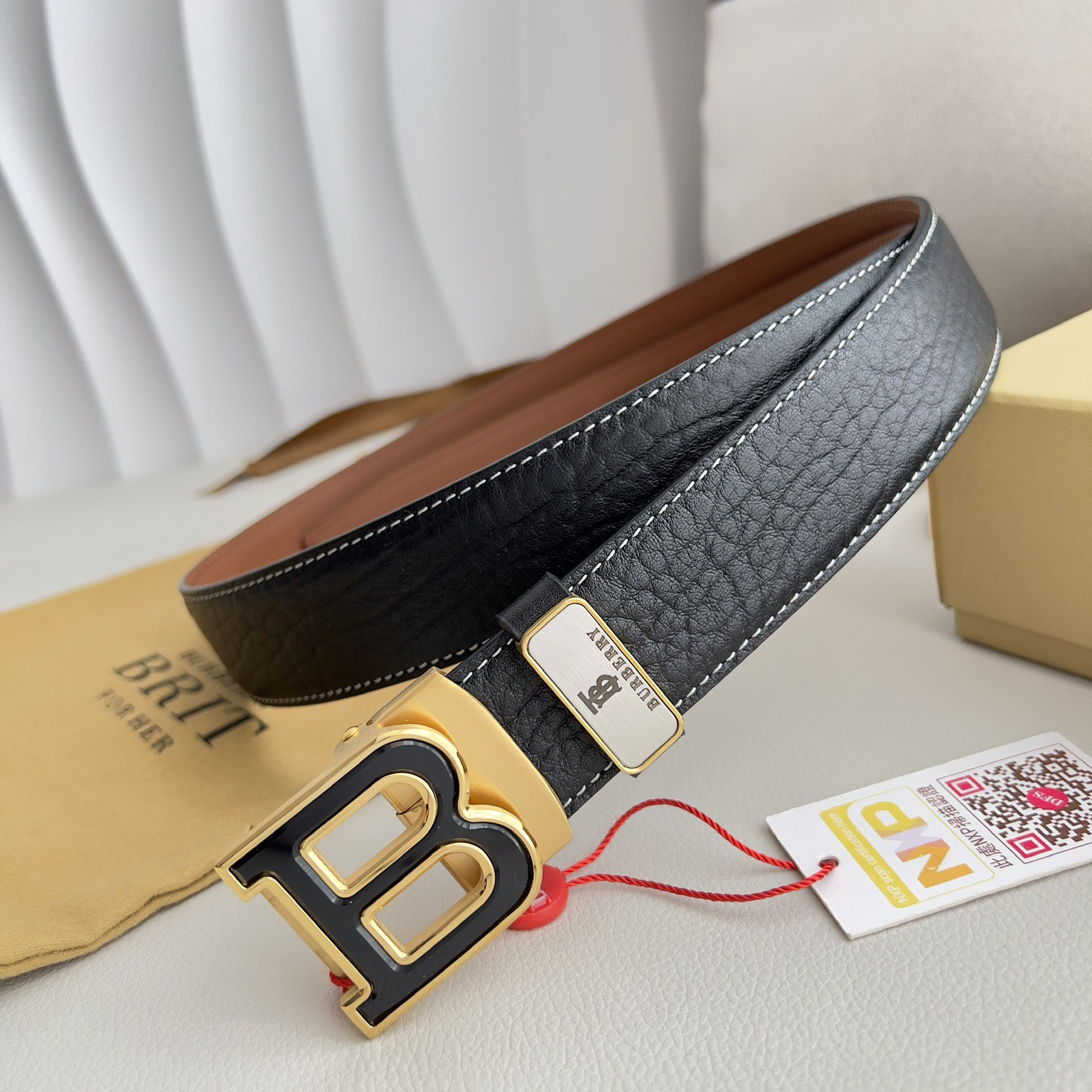 UGG Burberry Men Belt Width 3.5cm