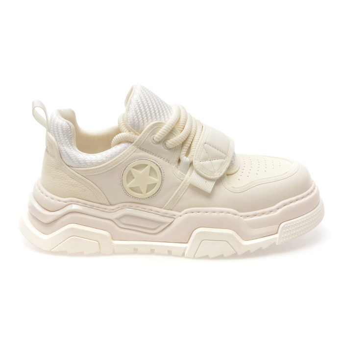 Pantofi sport GRYXX albi, 69072, din piele naturala
