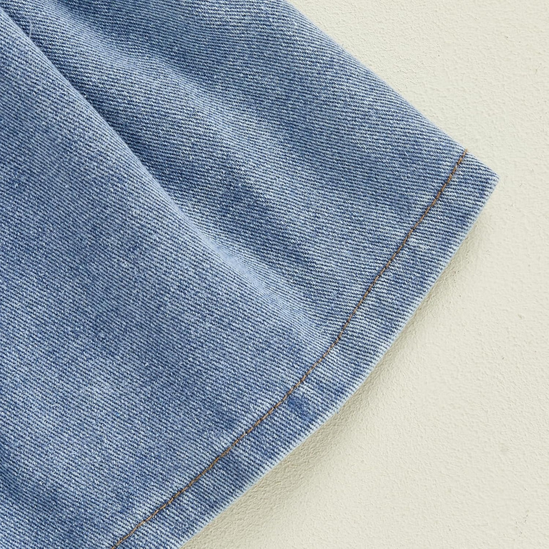 Kid Toddler Girls Denim Outfit