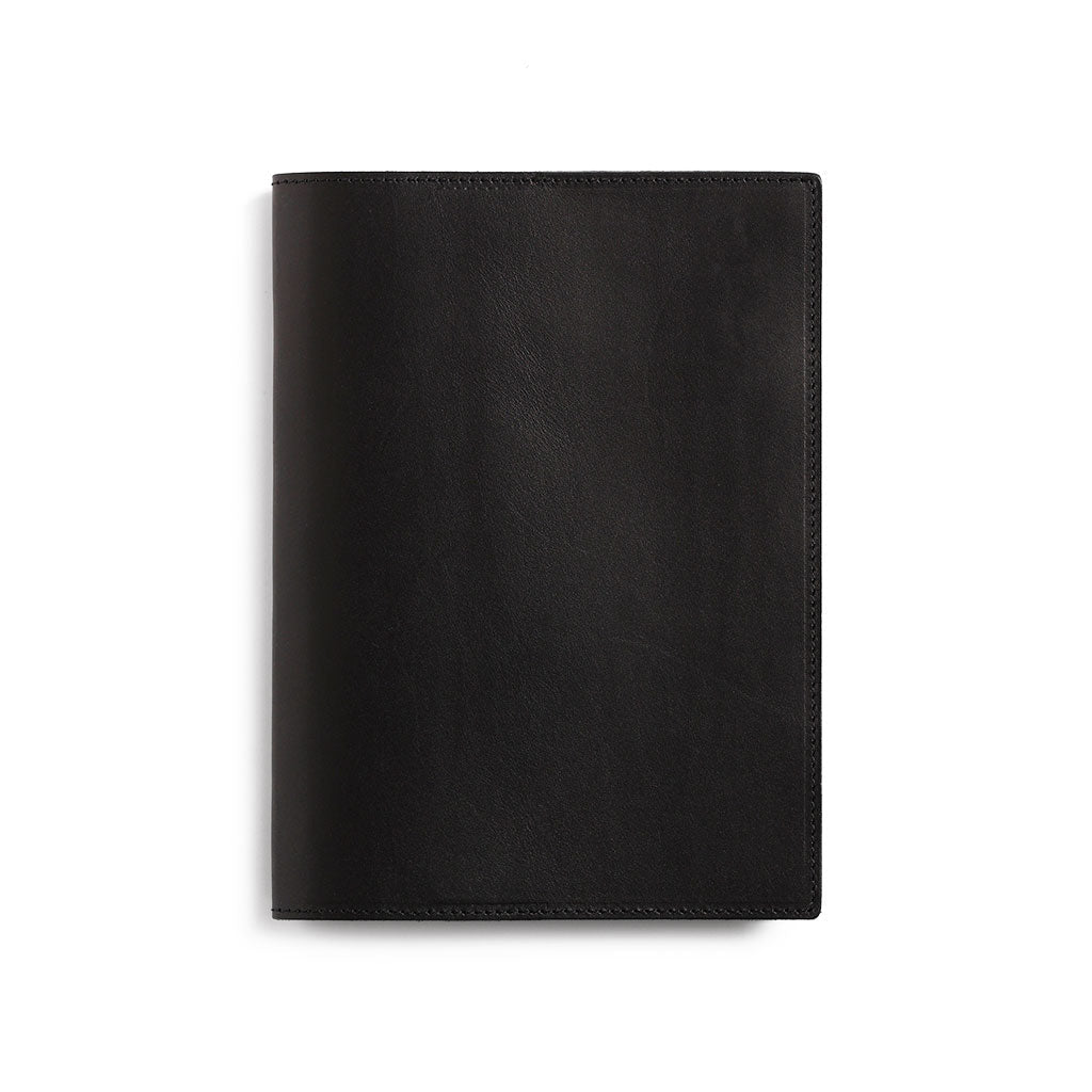 Slim Leather Notebook Cover – A5