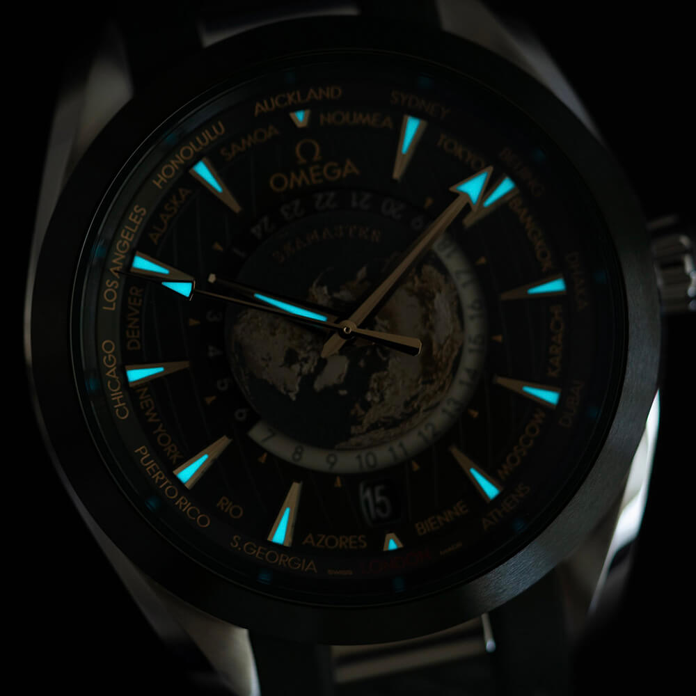 Seamaster Aqua Terra 150m Co‑axial Master Chrono GMT 43