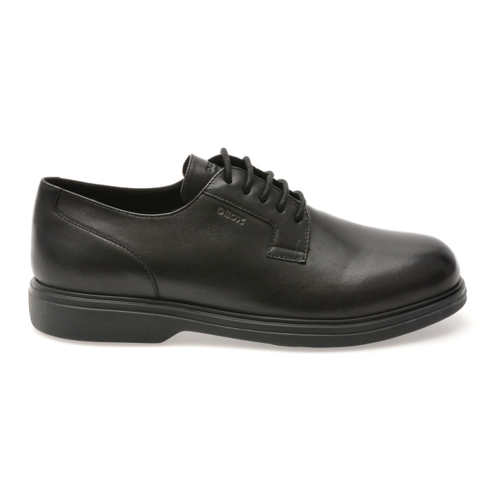 Pantofi eleganti GEOX negri, U16DCD, din piele naturala