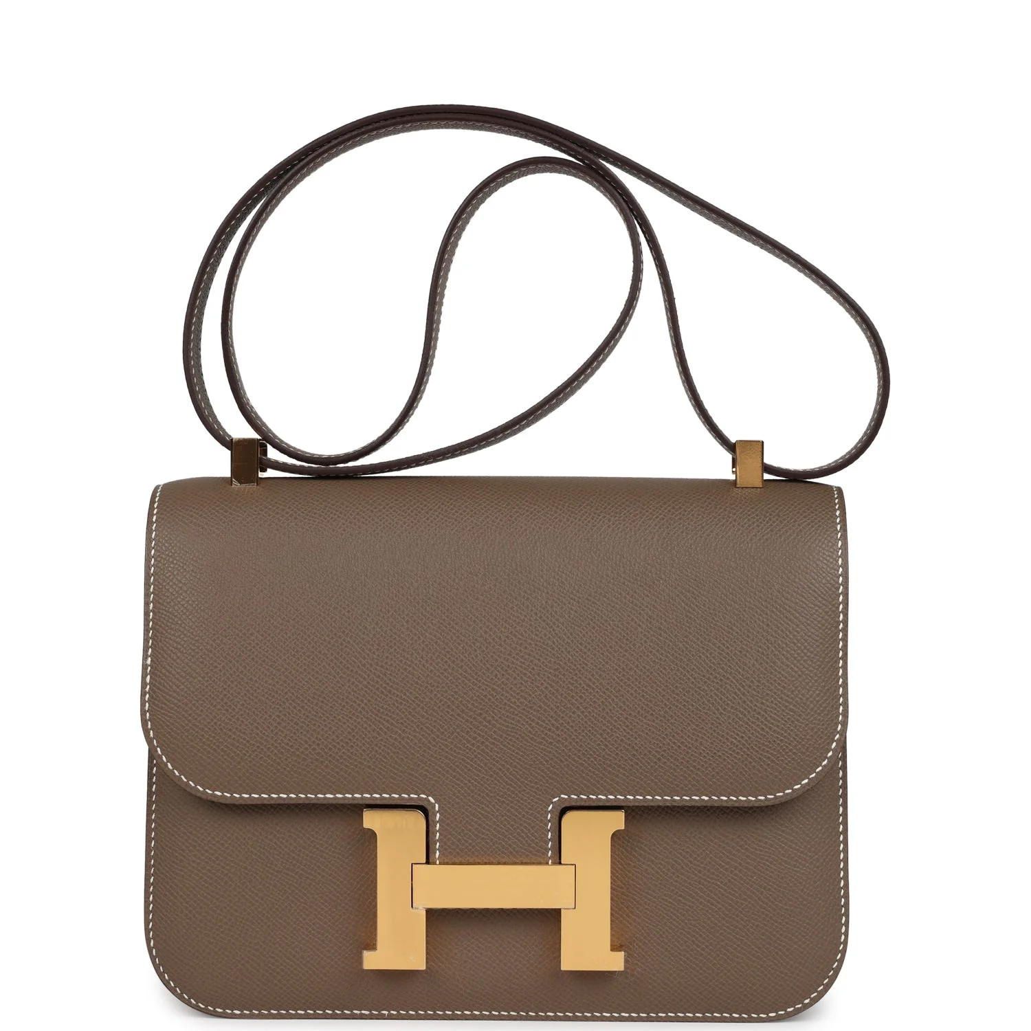 Hermes Constance 1-24 Etoupe Epsom Gold Hardware