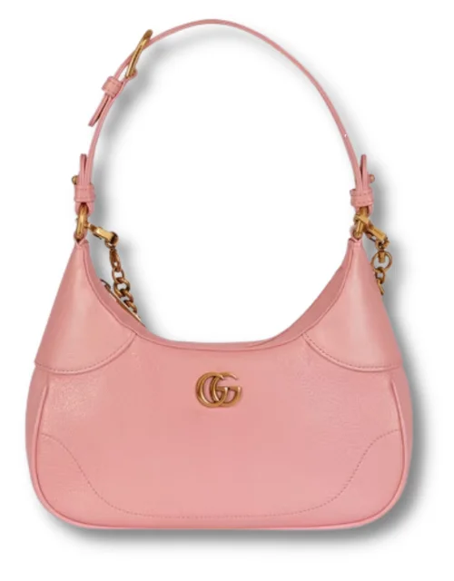 Aphrodite Small Shoulder Bag Green/Pink For Women 9.9in/25cm 731817 AABE9