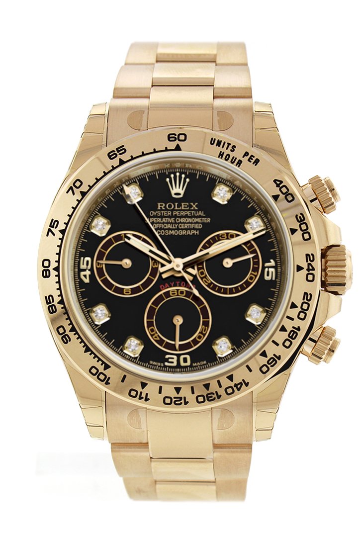 Rolex Cosmograph Daytona Yellow Gold Automatic Men's Watch 116508