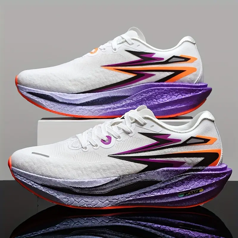 Professional Running Shoes Soft Sole Carbon Plate Shock Absorption Training Sports
