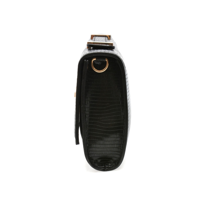 Geanta ALDO neagra, ROUX 001, din piele ecologica
