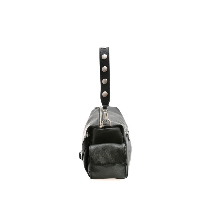Geanta DESIGUAL neagra, WAXPA6, din piele ecologica
