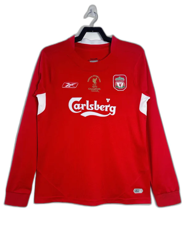 Liverpool 04/05 I Home Jersey - Long Sleeve Retro Version