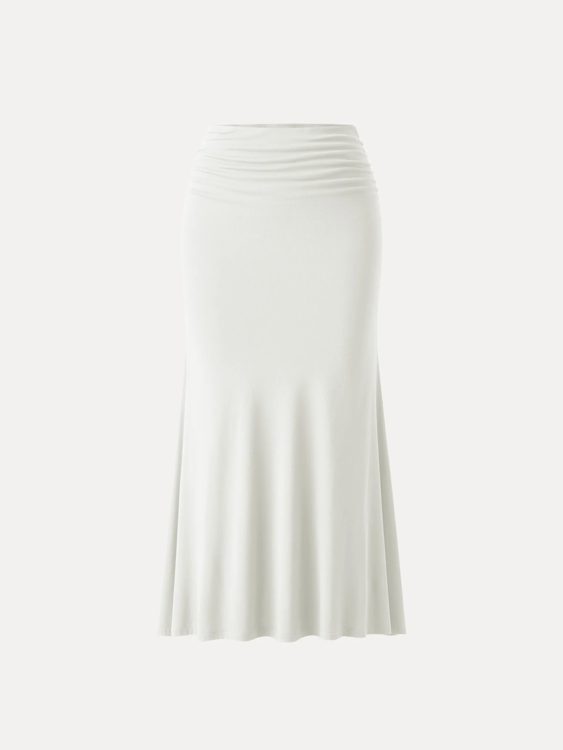 Classic Side Ruched Mermaid Maxi Skirt