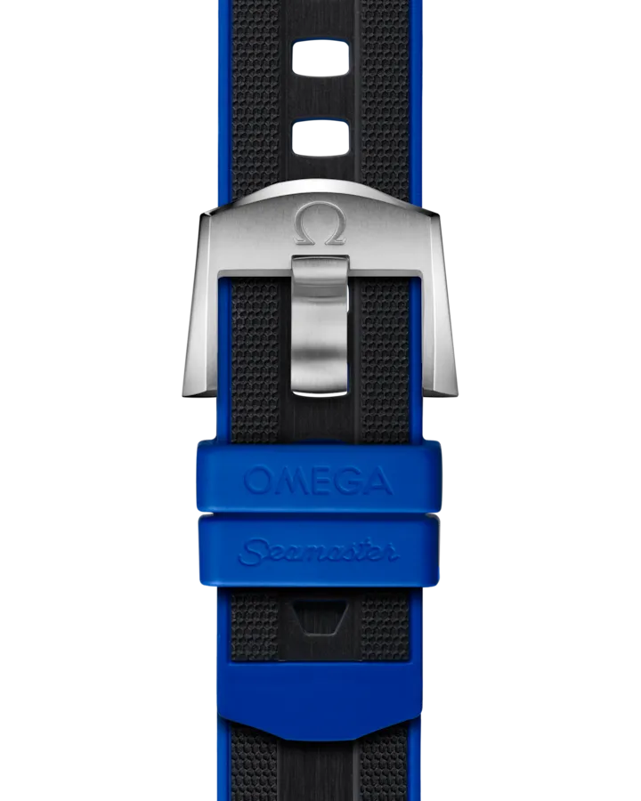OMEGA SEAMASTER PLANET OCEAN 6000M 45.5 MM, O‑MEGASTEEL ON RUBBER STRAP