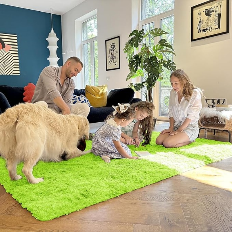 6x9 Machine Washable Large Area Rugs for Living Room, Bedroom