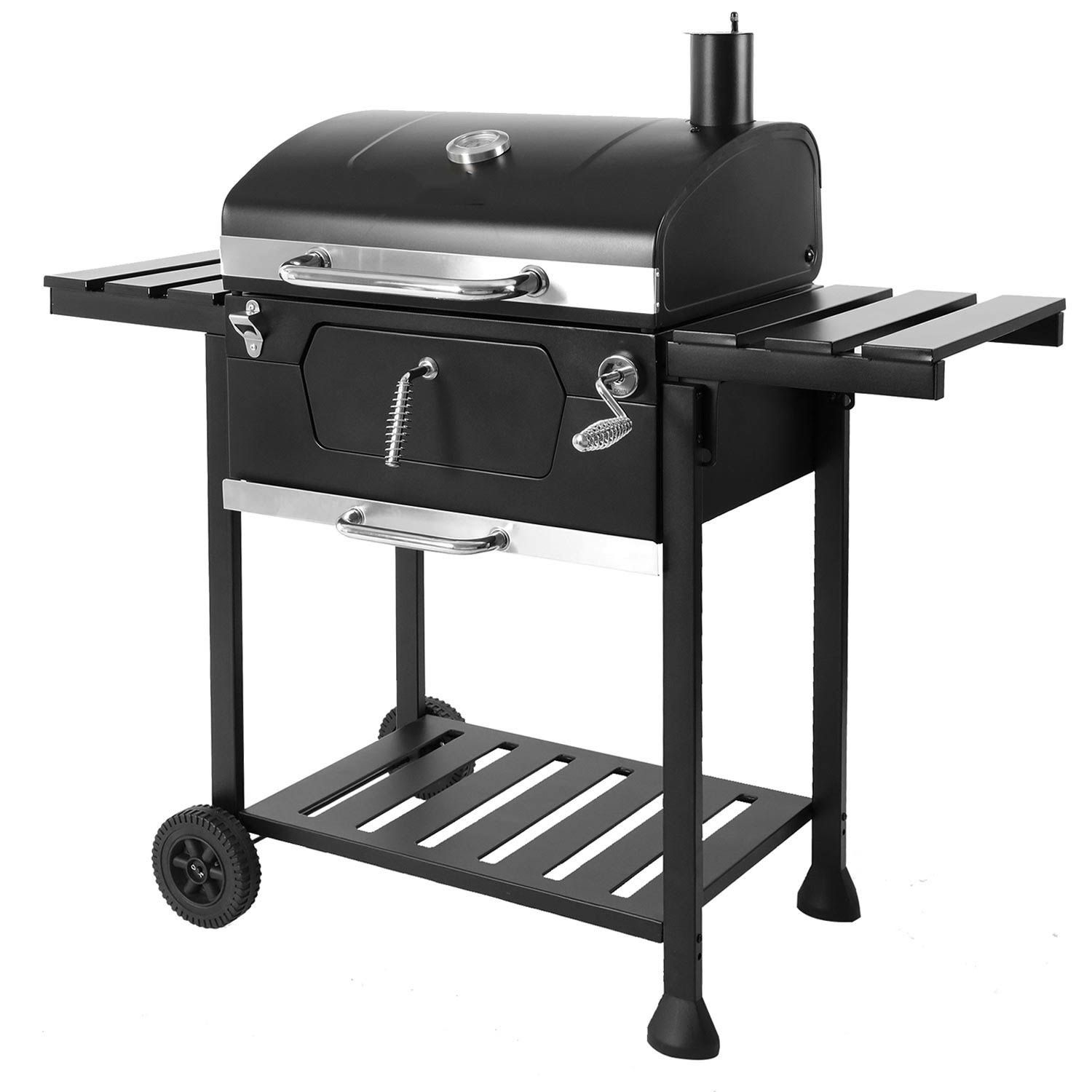 Mastercook Barbecue a carbonella con rotelle