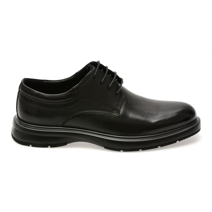 Pantofi eleganti EPICA negri, TMA21B, din piele naturala