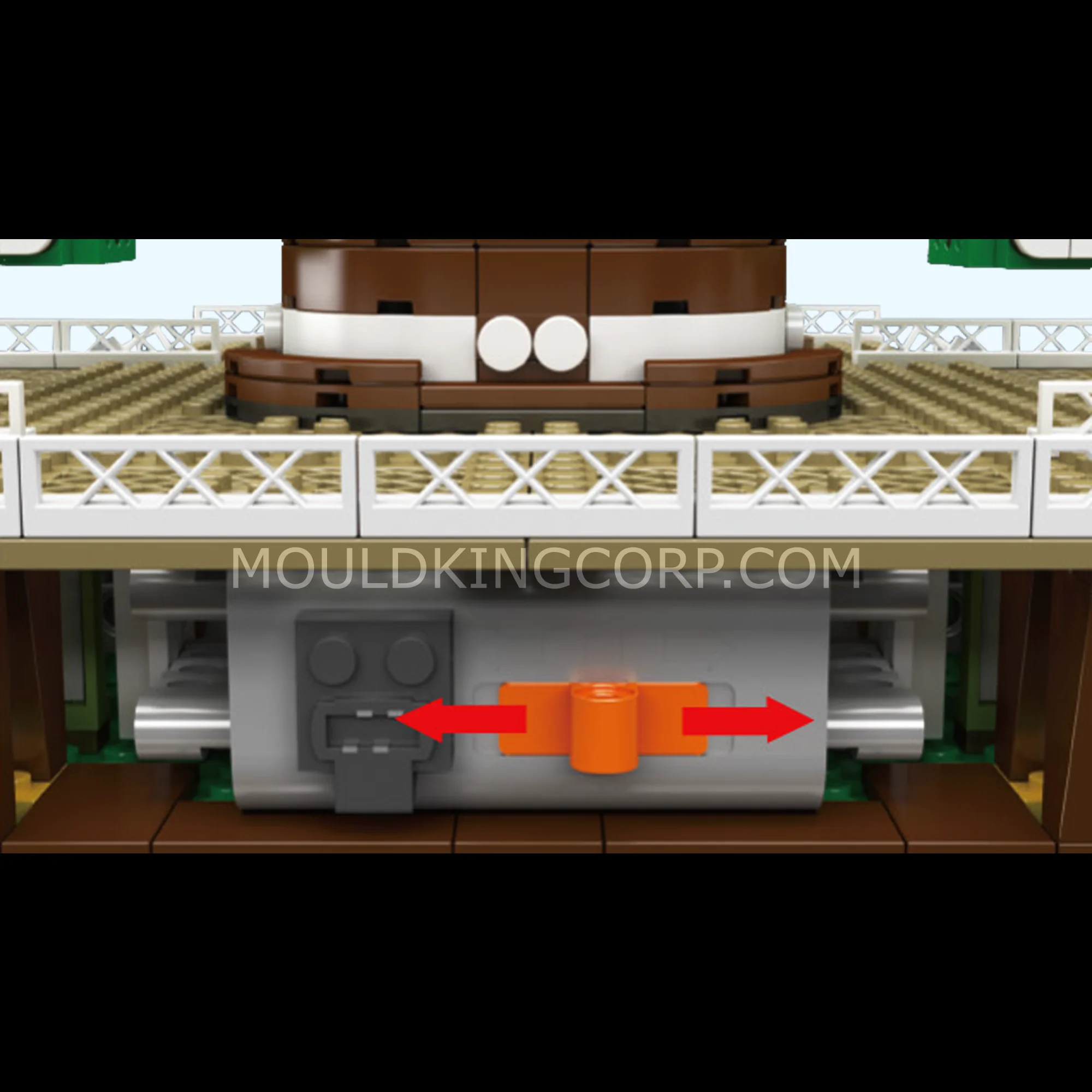 Mould King 11026 Nature Tree Windmill Building Block Set | 2,148 Pcs