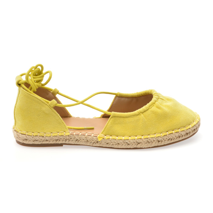 Pantofi GRYXX galbeni, 82916, din material textil