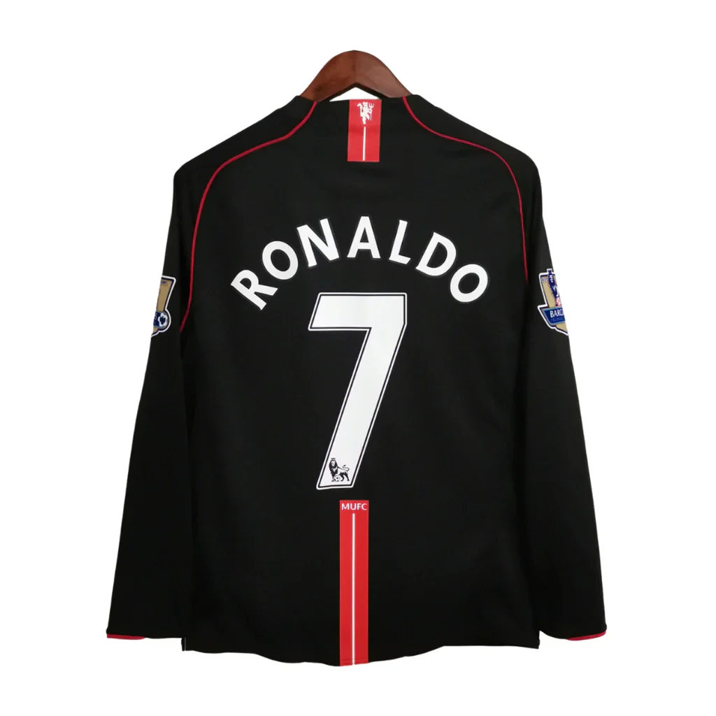 RONALDO #7 Manchester United Away 2007-08