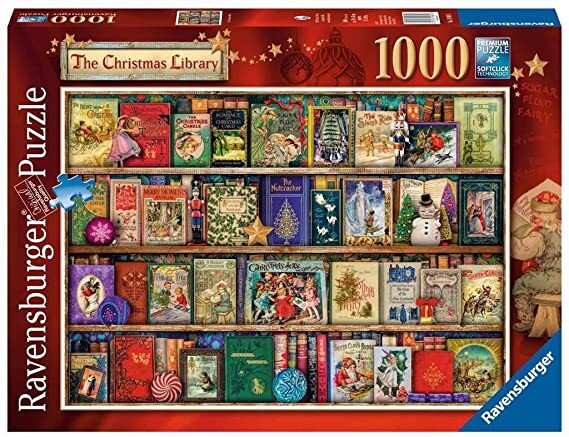Aimee Stewart The Christmas Library 1000 Piece Puzzle