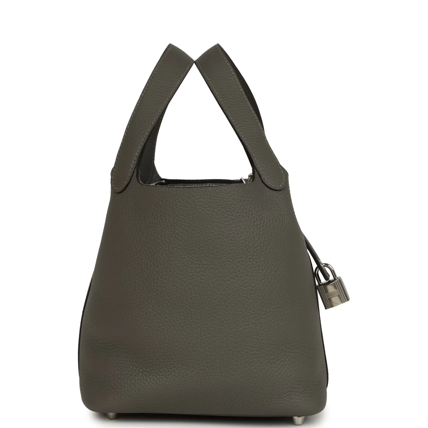 Hermes Picotin Lock 18 Gris Meyer Clemence Palladium Hardware