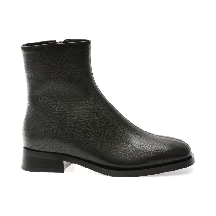 Ghete IMAGE negre, EB883, din piele naturala