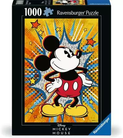 Jigsaw Puzzle Retro Mickey - 1000 Pieces Puzzle