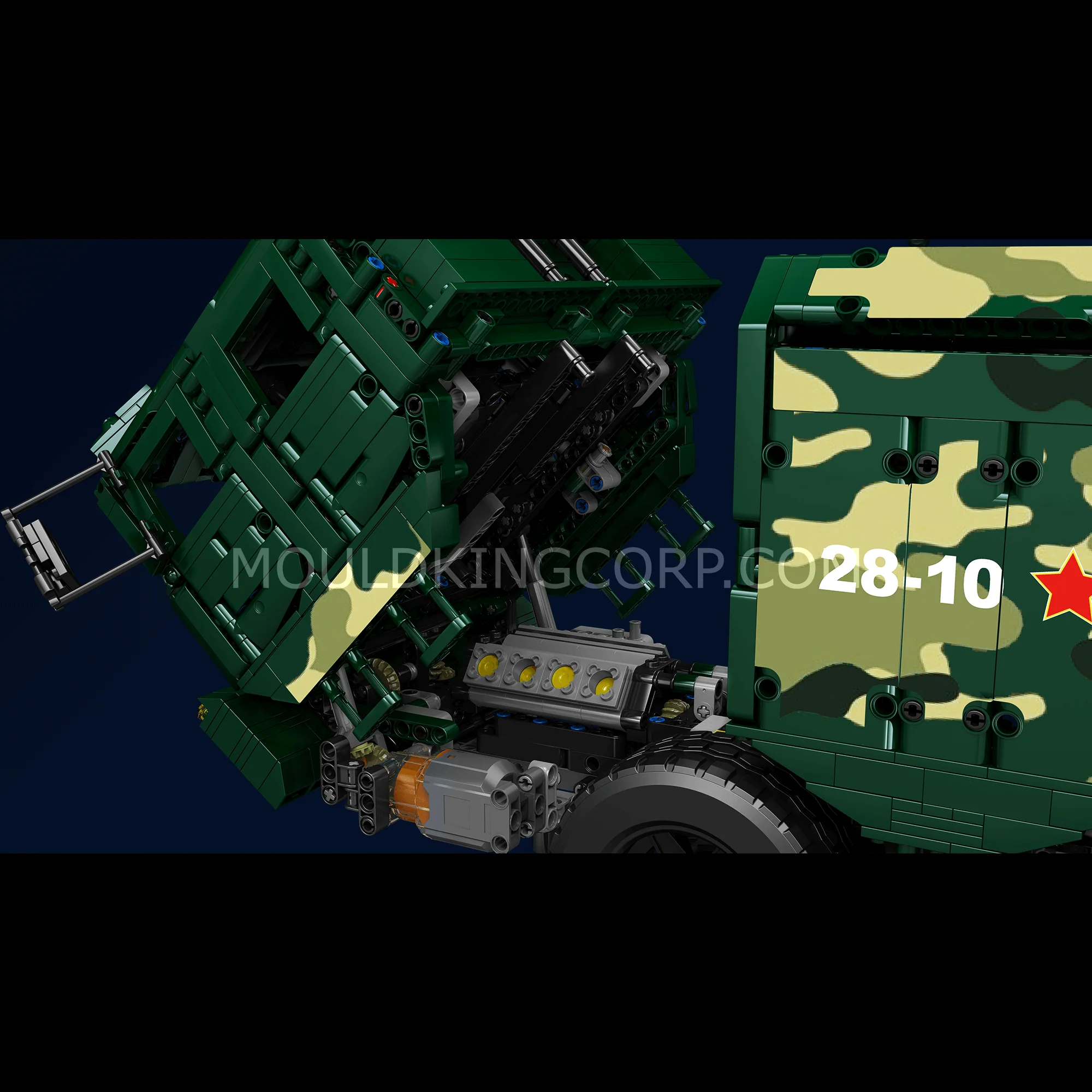 Mould King 20008 Motorized CJ-10 Cruise Missile Building Set | 5,056 PCS