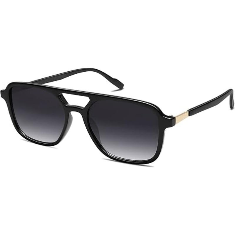 Retro Aviator Sunglasses for Women Men