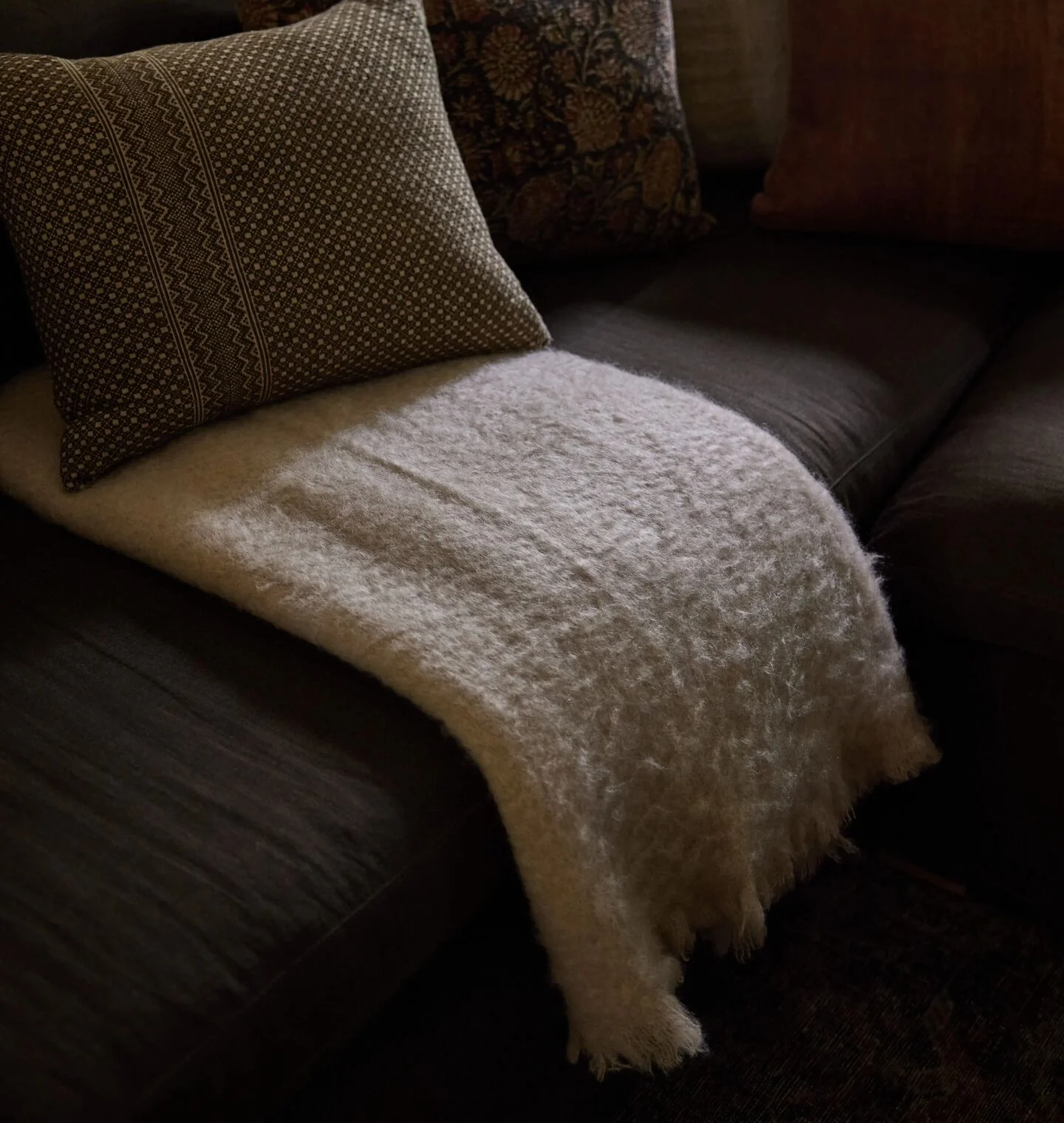 Sierra Mohair Throw Blanket