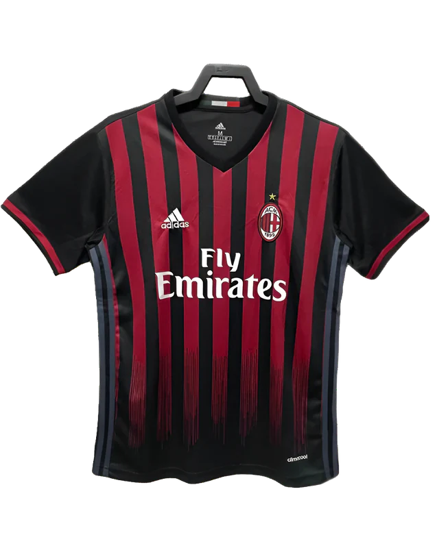 AC Milan 16/17 I Home Jersey - Retro Version