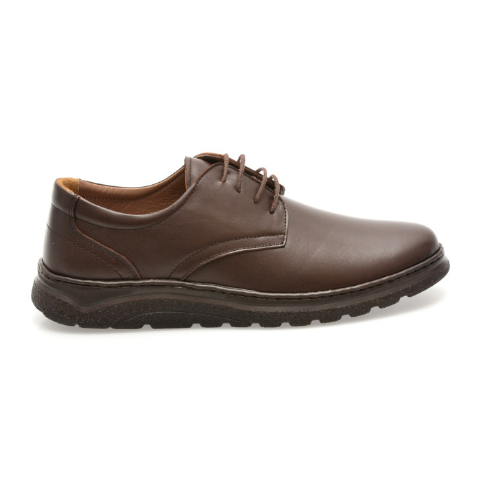 Pantofi BITE THE BULLET maro, FL362T, din piele naturala