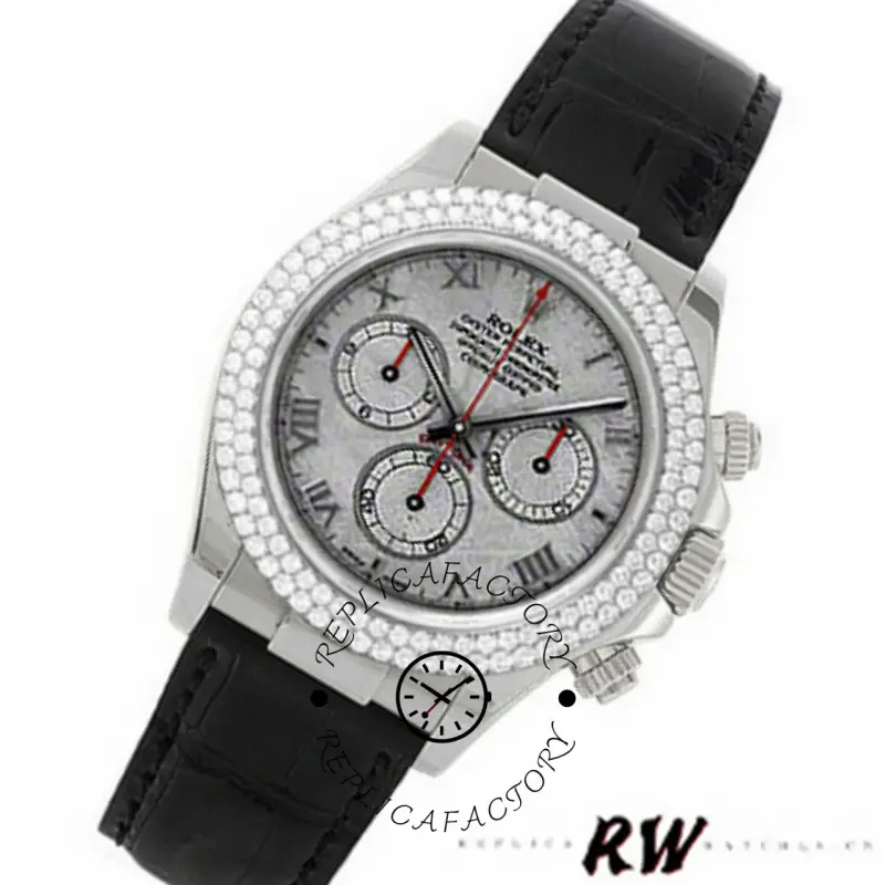Rolex Cosmograph Daytona 116589 Meteorite Grey Dial 40MM Mens Replica Watch
