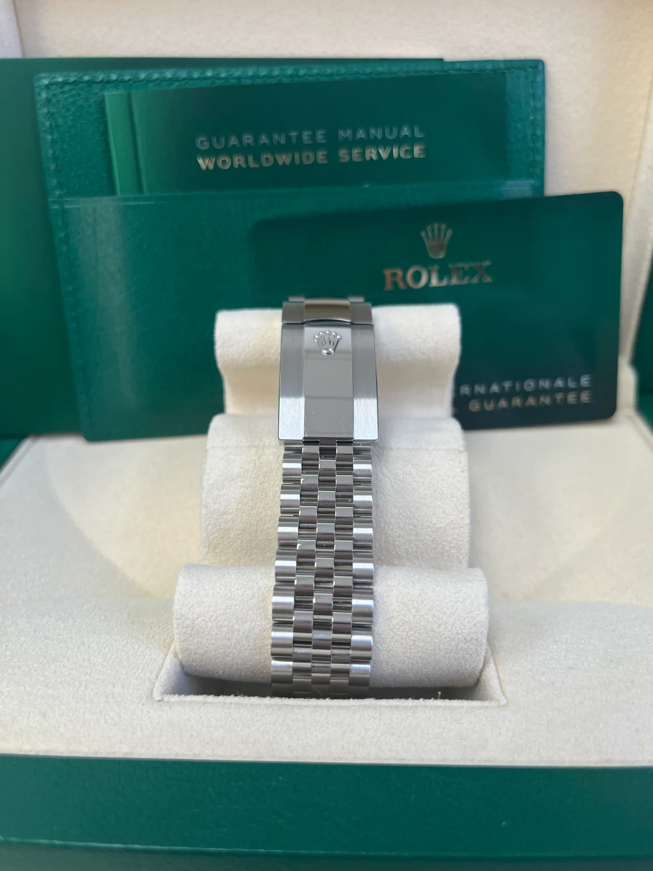Rolex Datejust 41'Mint Green' 126334 Steel & White Gold