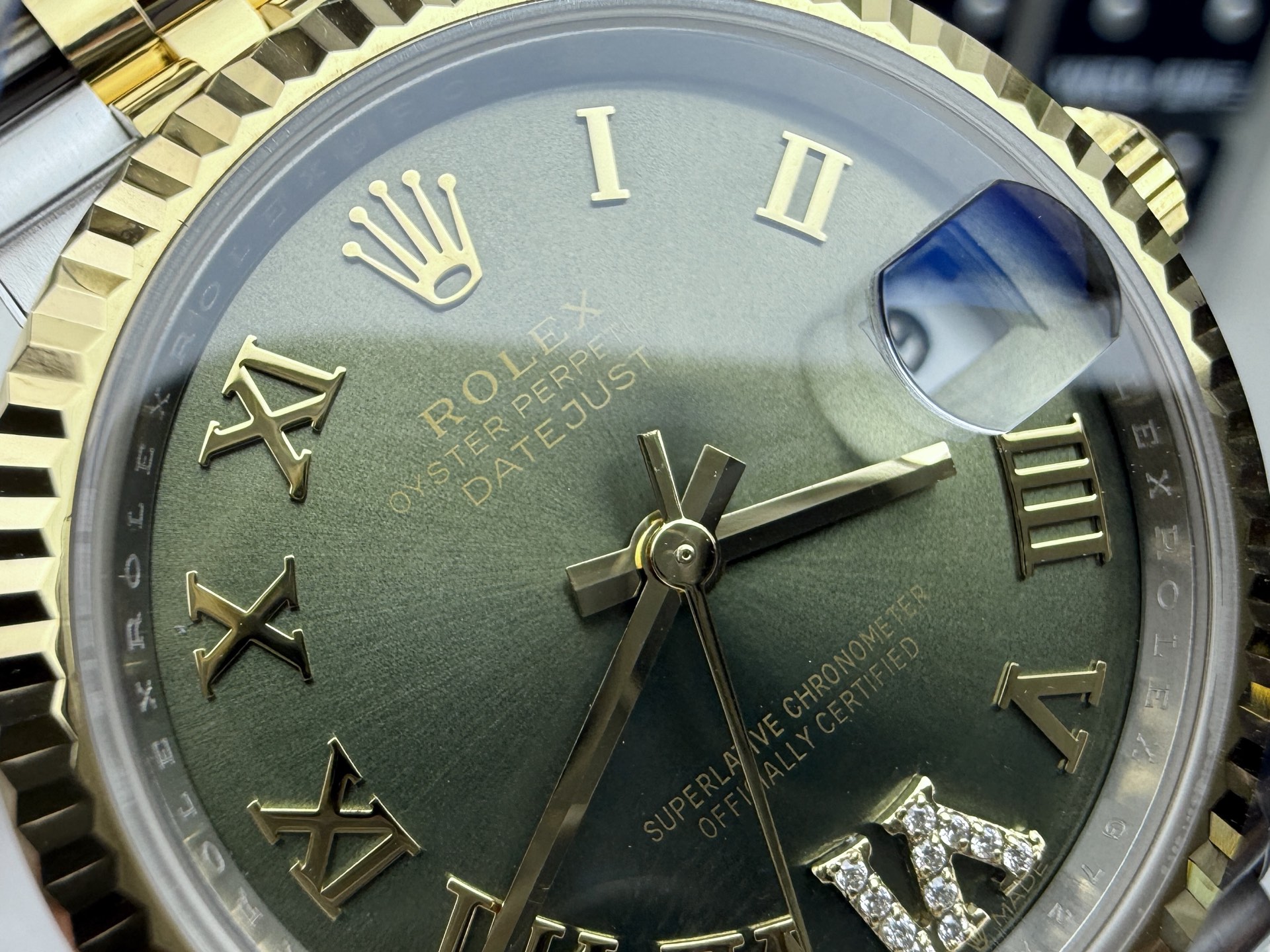 Rolex Datejust 31mm – Goddess Edition Green & Gold Dial