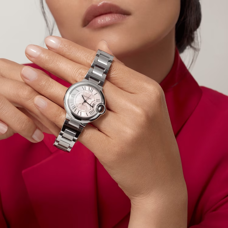 BALLON BLEU Pink Dial 33mm