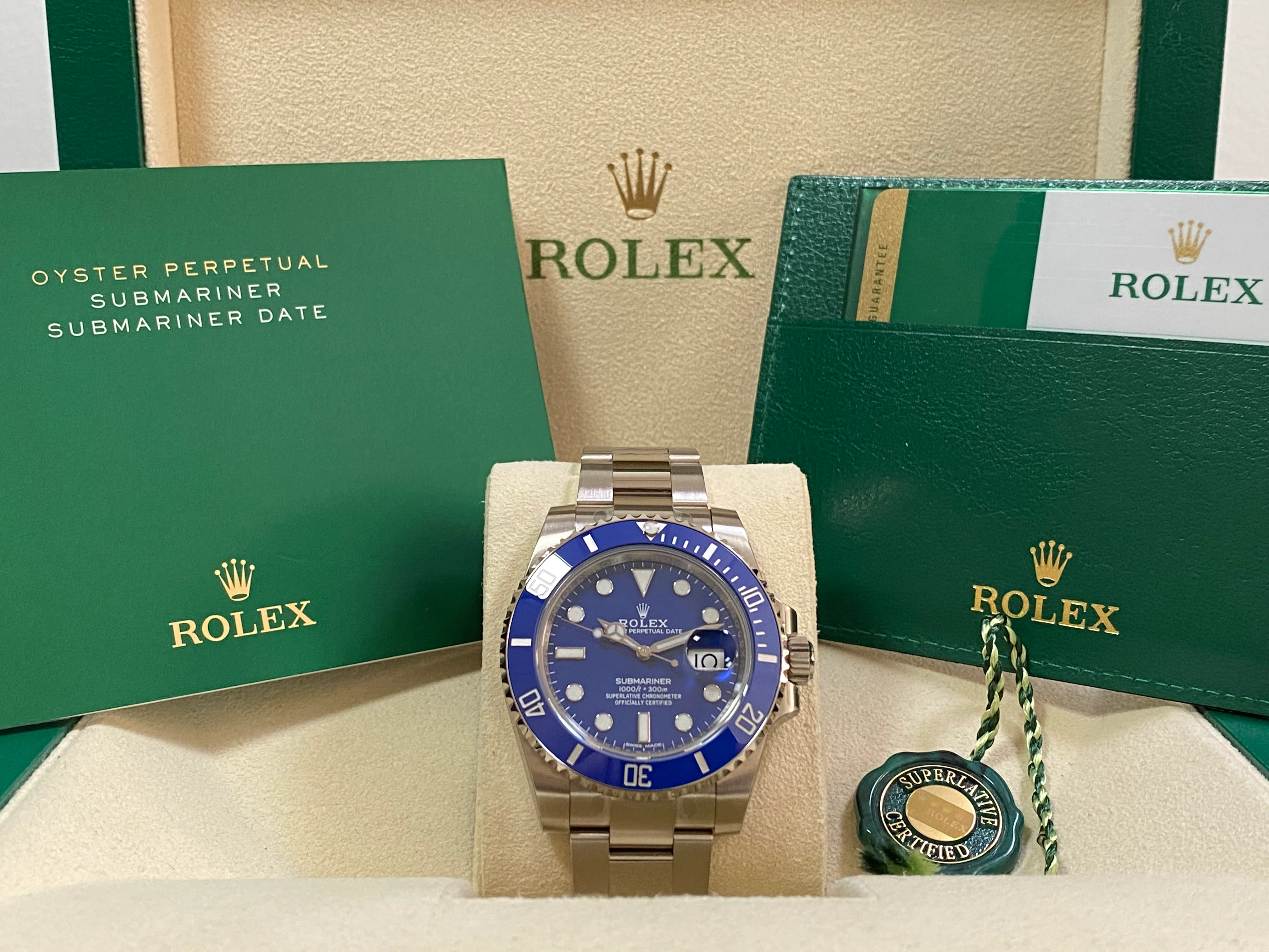Rolex White Gold Submariner Date - 2018 - 
