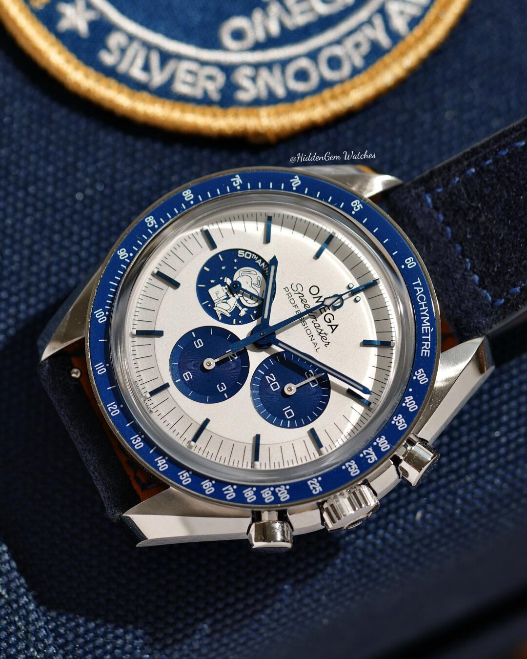 NEW OMEGA Speedmaster “Silver Snoopy Award” Mission Helios 13 50th Anniversary