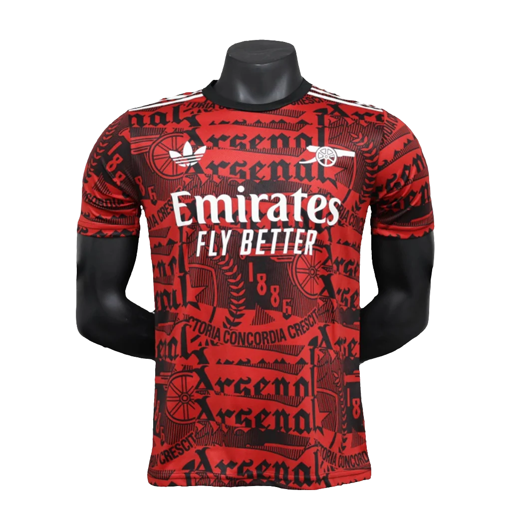Arsenal 25/26 Training Jersey - Dark Red - Player Version