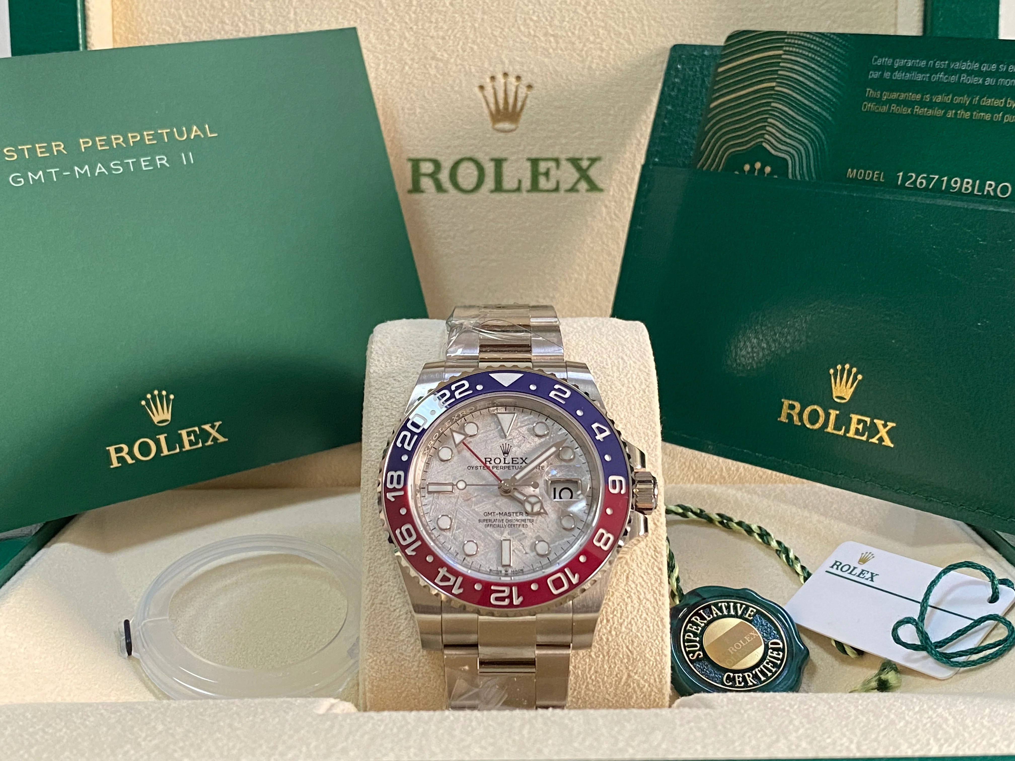 Rolex White Gold GMT-Master II - 2023 - 