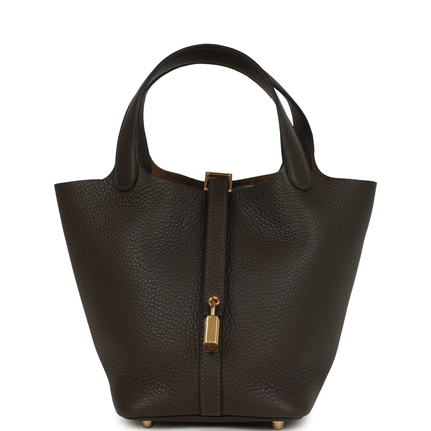 Hermes Picotin Lock 18 Ebene Clemence Gold Hardware