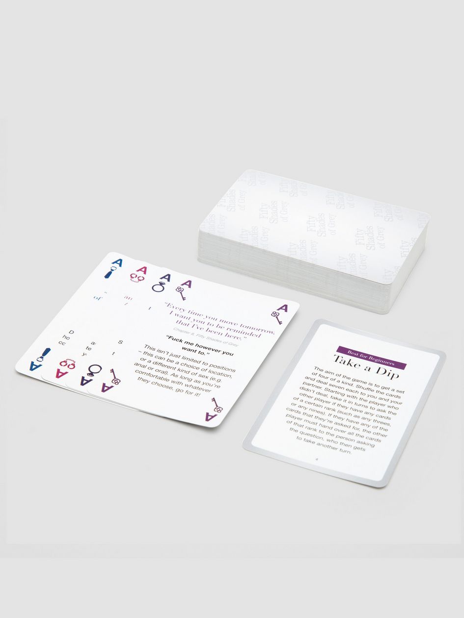 Fifty Shades of Grey Play Nice Talk Dirty Inspiration Cards