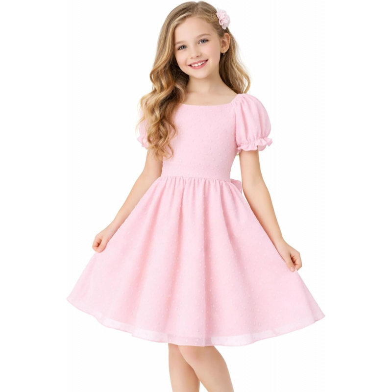 Girls Chiffon Dress