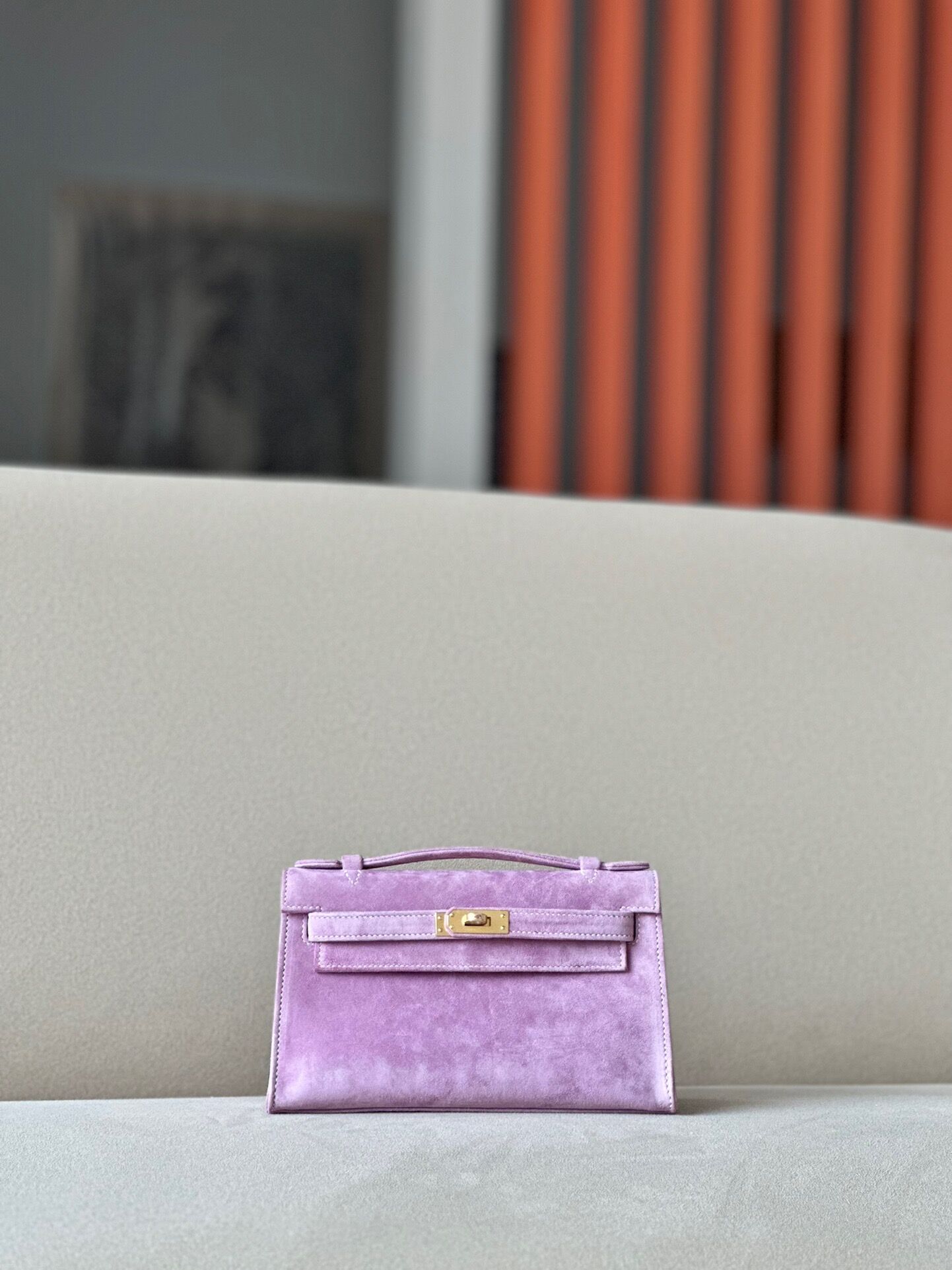 Hermes Kelly1 Mini 22 Deerskin