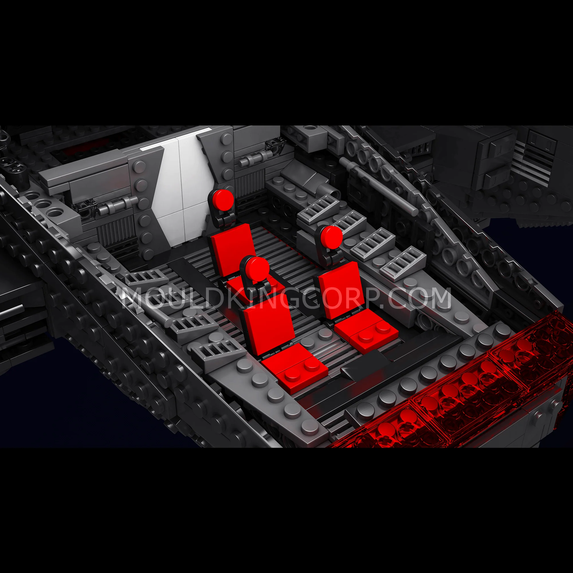 Mould King 21011 Upsilon Command Shuttle Building Set | 6,860 PCS