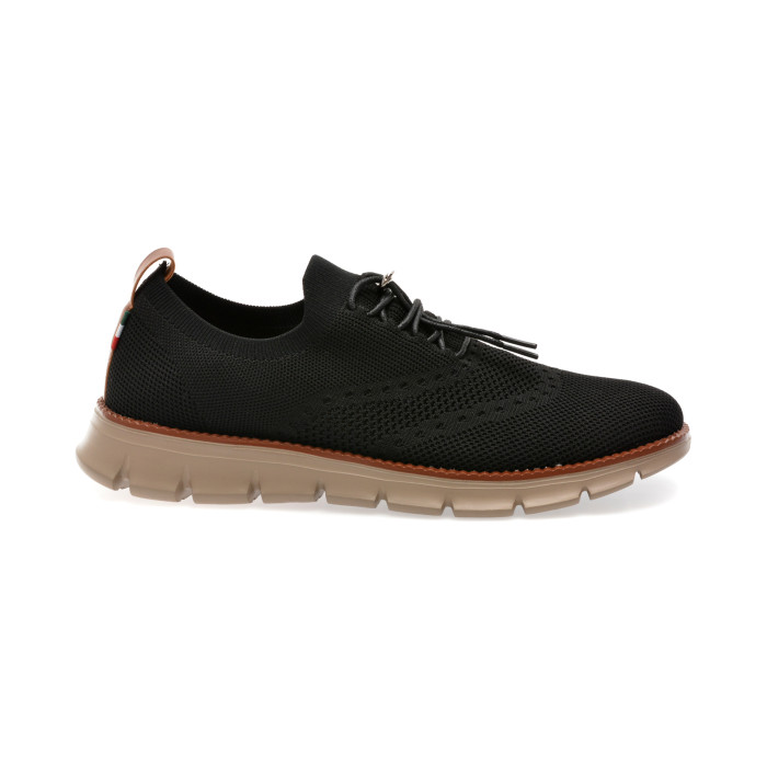 Pantofi GRYXX negri, 70163, din material textil