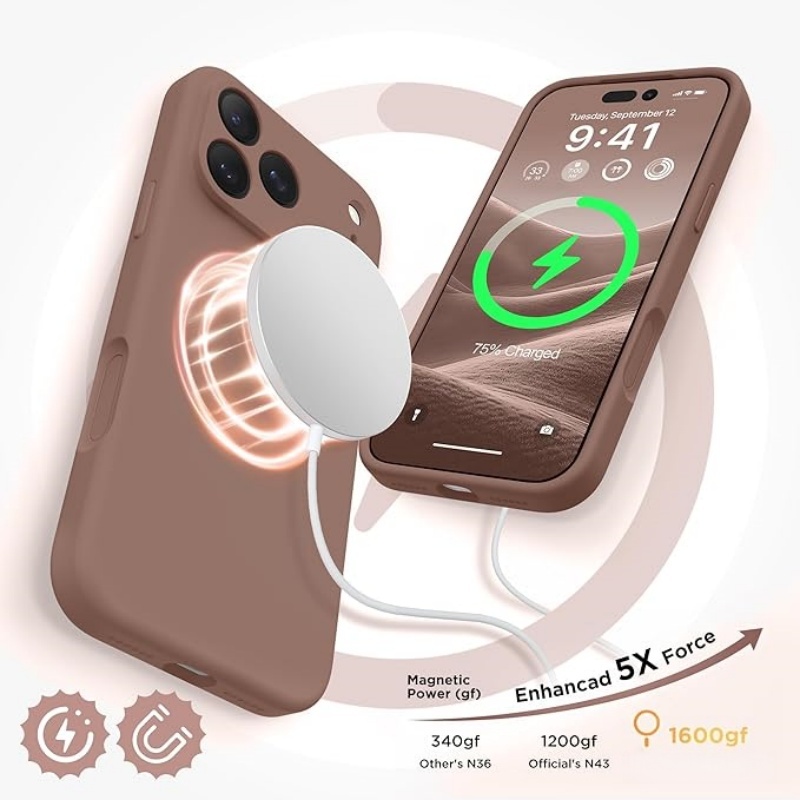 SHELLOOM Magnetic for iPhone 17 Pro Max Case